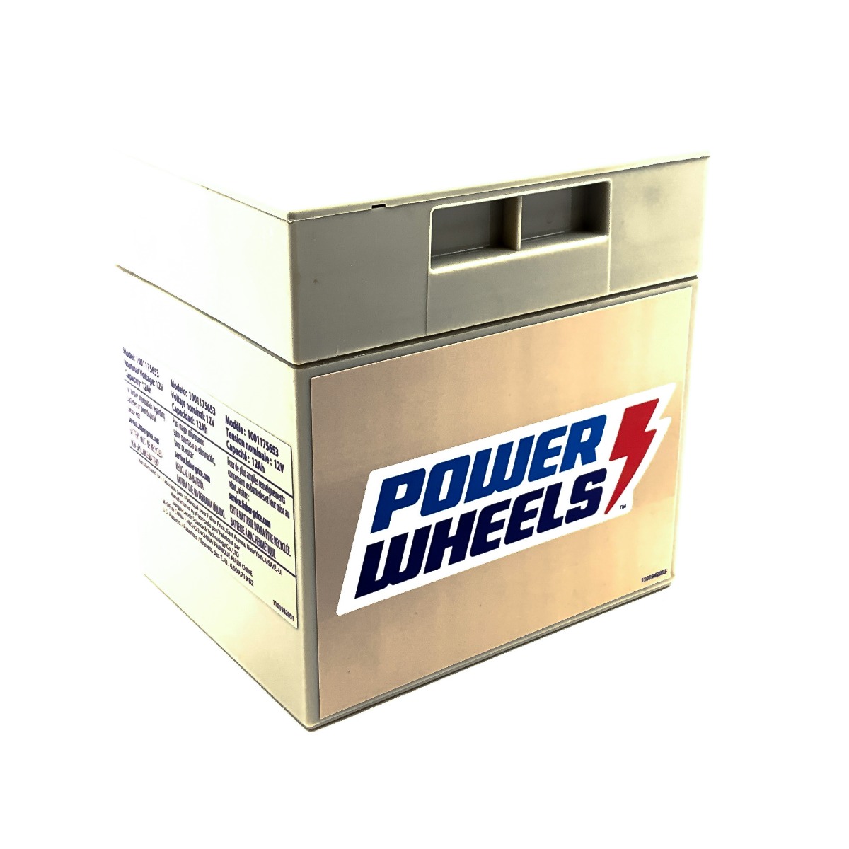 Power Wheels 12-Volt Rechargeable Replacement Battery, Multicolor 74777