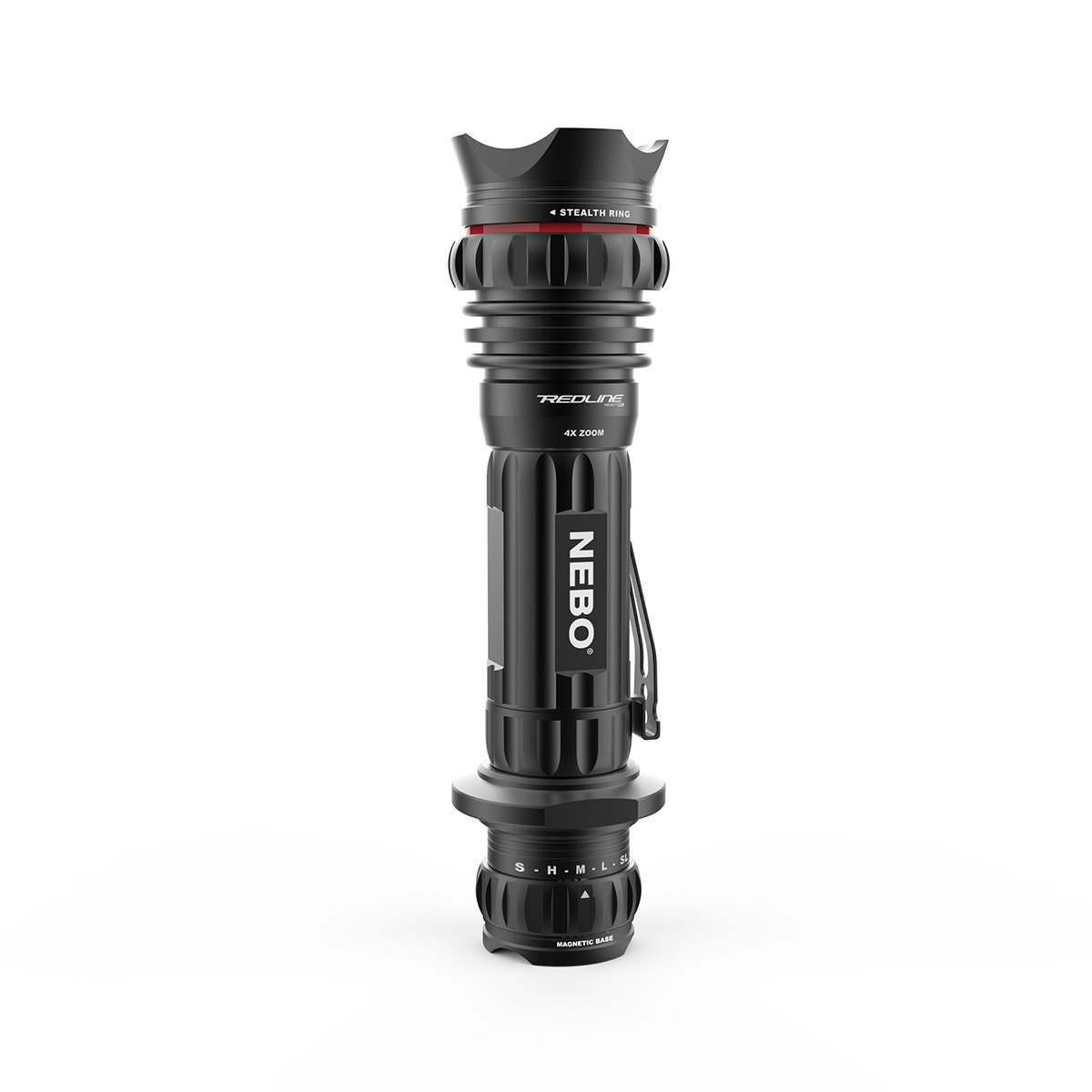NEBO Redline Select RC High Lumen Rechargeable Flashlight with Magnetic Base